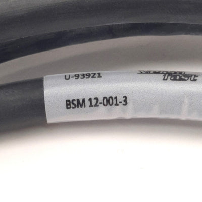 New Turck BSM 12-001-3 Connector Cable M16 Versafast 12 Pin Male to Leads, 3m Length