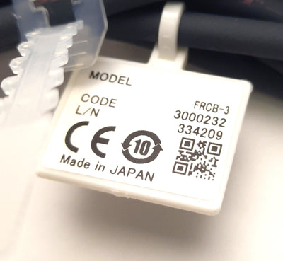 New Omron CCS-FRCB-3 Robot Power Cable Series PB-F, 3 Pin, 24v DC, 3m Length