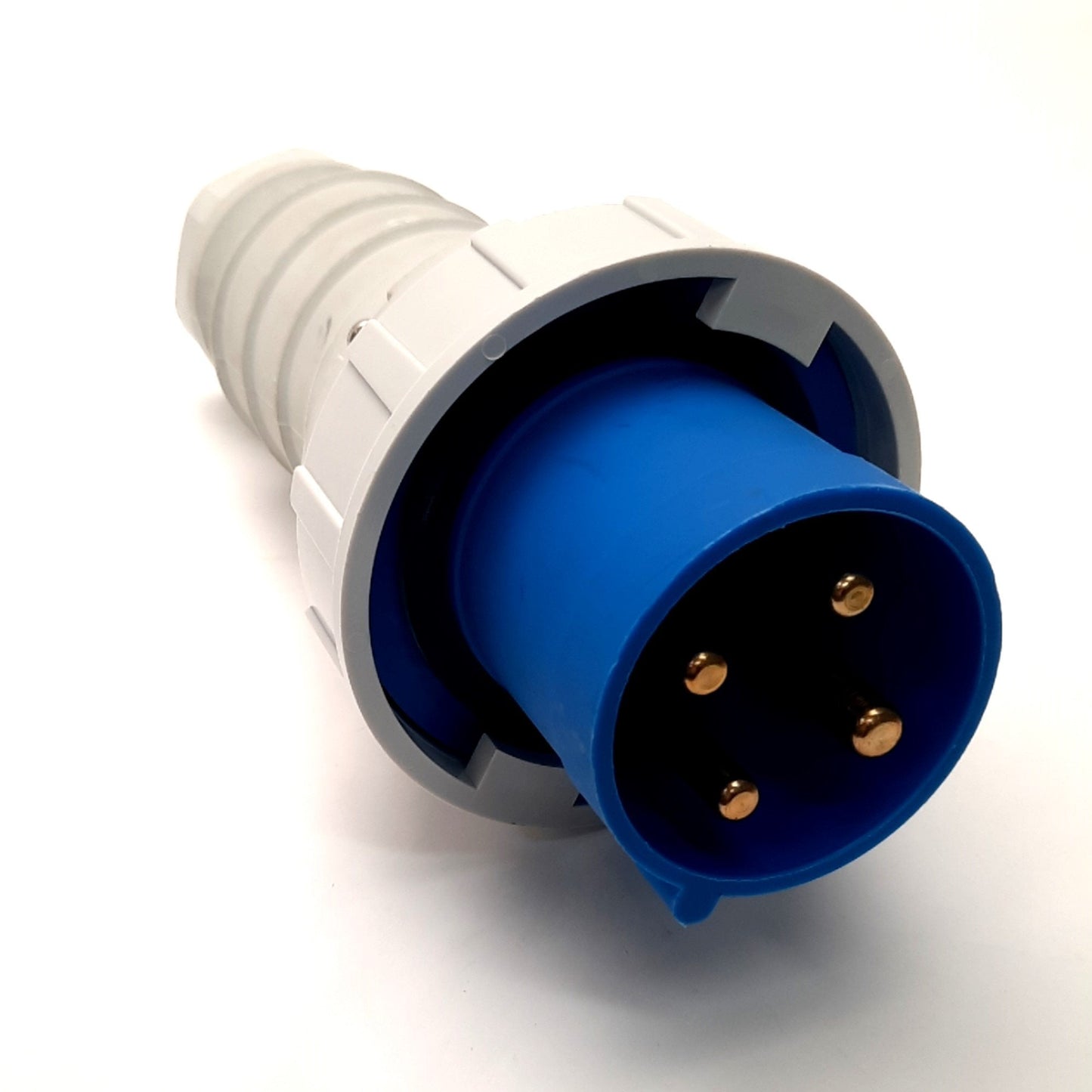 Used Bryant 460P9W Heavy Duty Male Plug Pin Sleeve 3-Phase 3-Pole 4-Wire 250VAC 60A