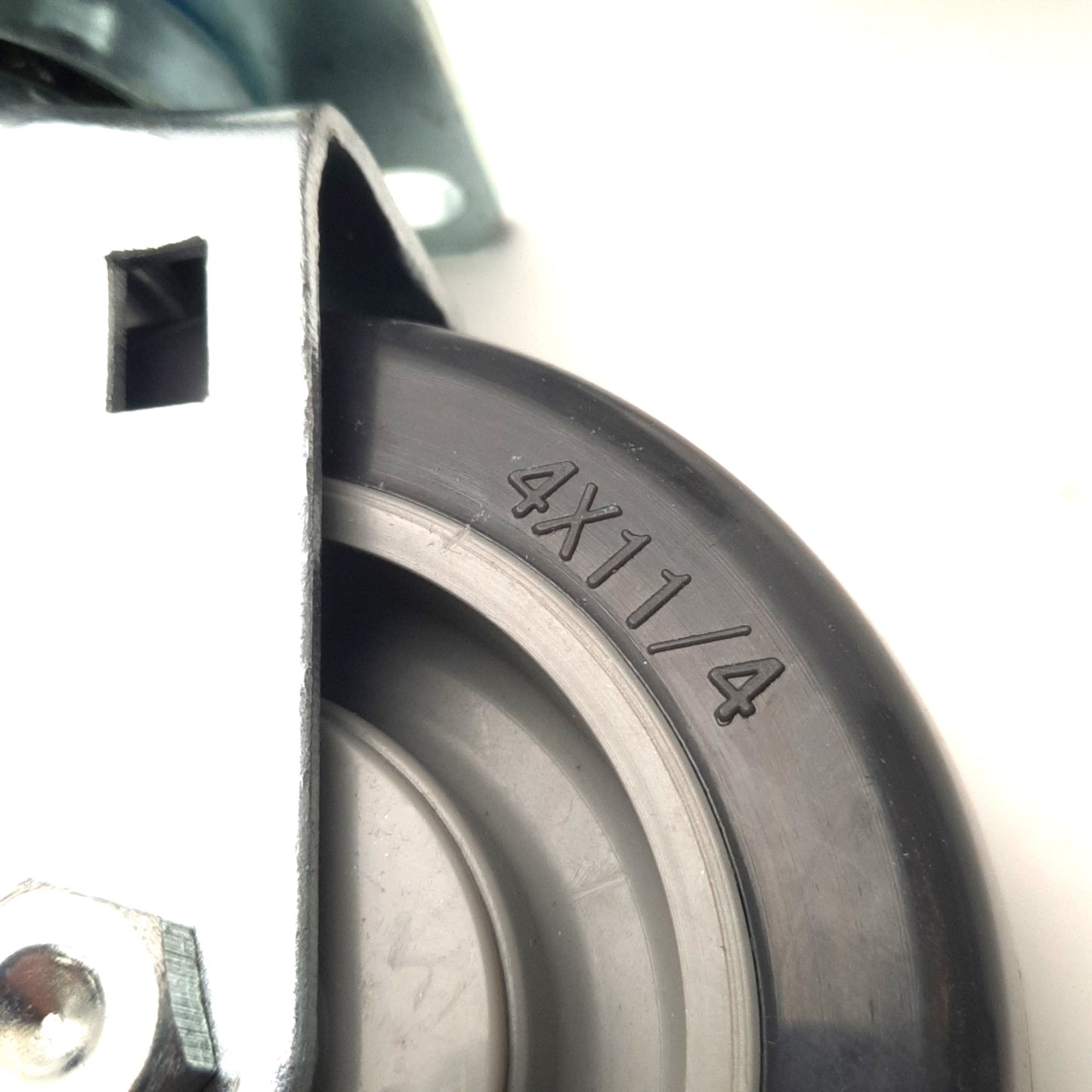 New Lot of 6 Shephard Casters PGS40120ZN-TPU22(GG) 4x1-1/4" TPU Wheel, 5" Height