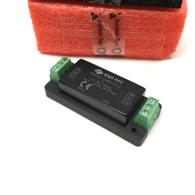 New – Open box CUI PQA50-D48-S12-T DC-DC Converter Power Supply 36-75VDC In, 12VDC 4.1A 50W Out