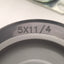 Used Lot of 4 Shephard Casters PGS50120ZN-TPU22(GG) 5x1-1/4" TPU Wheel, 6-1/4" Height