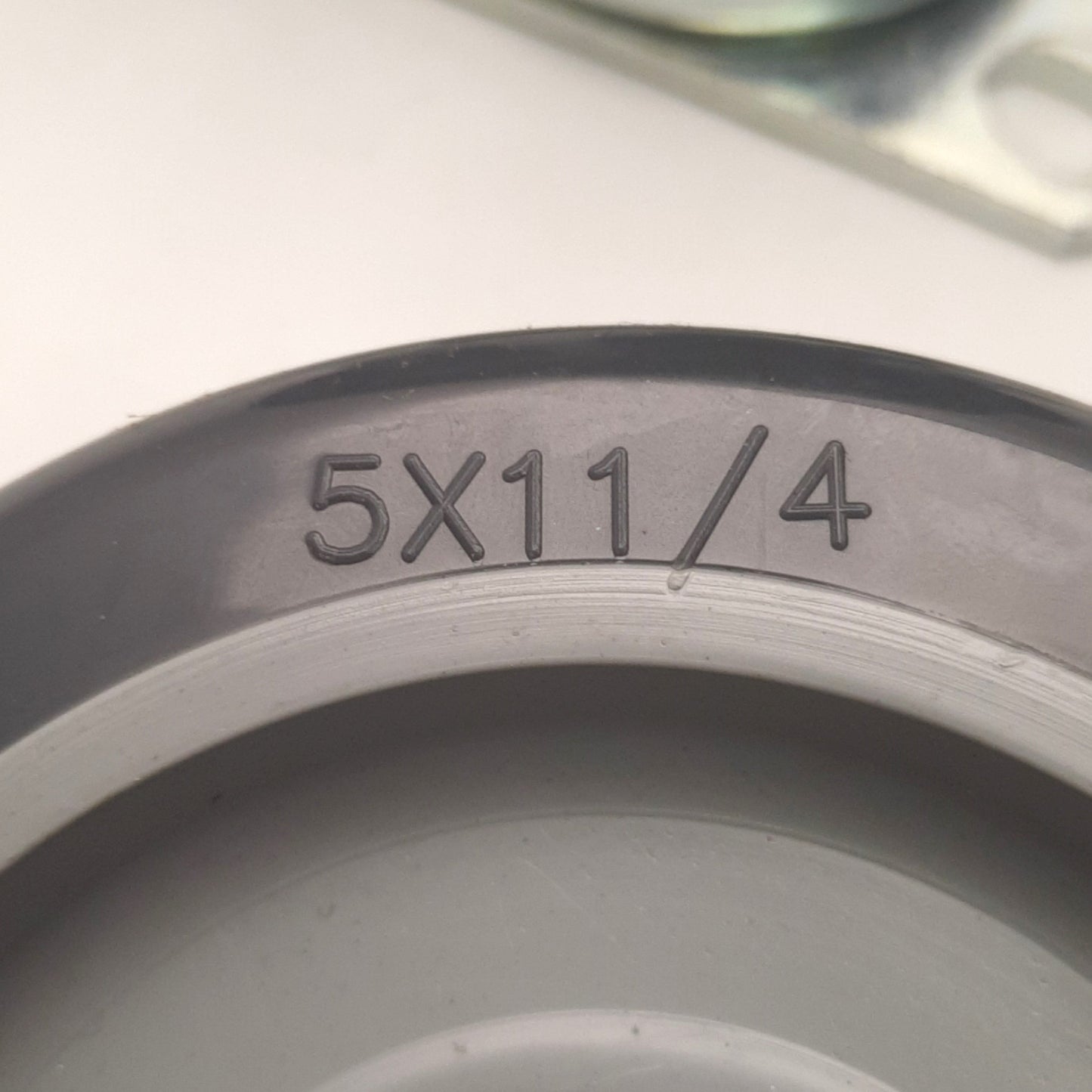 Used Lot of 4 Shephard Casters PGS50120ZN-TPU22(GG) 5x1-1/4" TPU Wheel, 6-1/4" Height