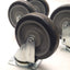 Used Lot of 4 Shephard Casters PGS50120ZN-TPU22(GG) 5x1-1/4" TPU Wheel, 6-1/4" Height