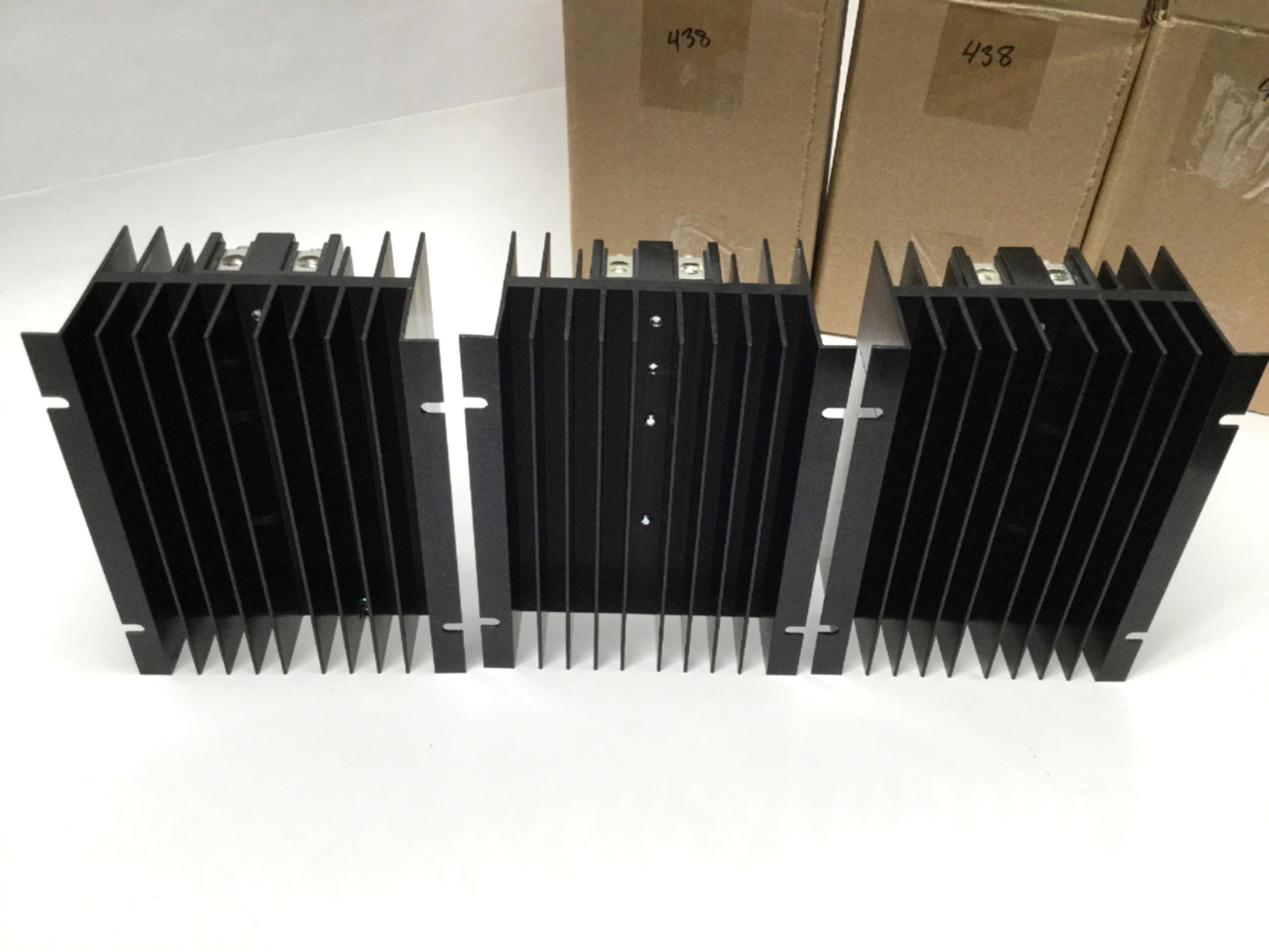 New – Open box Control Concepts 3321A-48-30-4/20mA 3-Phase SCR Power Controller, 480VAC, 30A