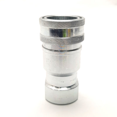 New Parker 6601-16-16 PHK Hydraulic Quick Coupler 1" NPTF, 4000 Psi Max, Stainless