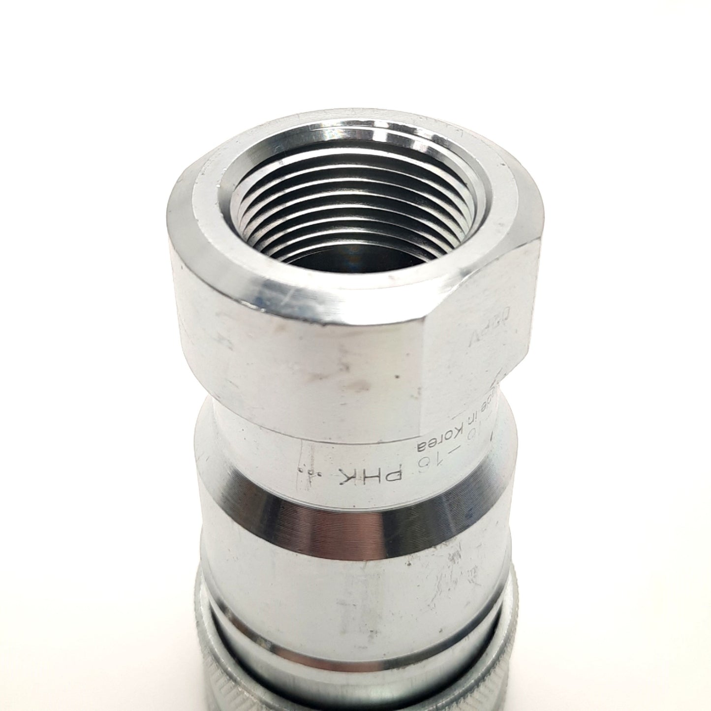 New Parker 6601-16-16 PHK Hydraulic Quick Coupler 1" NPTF, 4000 Psi Max, Stainless