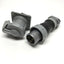Used Hubbell HBL430PS1W Insulgrip Pin & Sleeve Plug & Receptacle 3-Pole 4-Wire, 30A