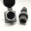 Used Hubbell HBL430PS1W Insulgrip Pin & Sleeve Plug & Receptacle 3-Pole 4-Wire, 30A