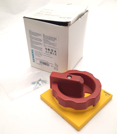 New Siemens 3LD9284-3B Rotary Actuator 63 up to 125A, Four Hole Front Mounting