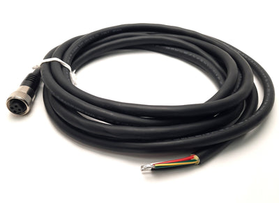 New Turck RKM42-5M/S4000/CS17003 UX18703 Powerfast Cable 7/8" Female to Leads