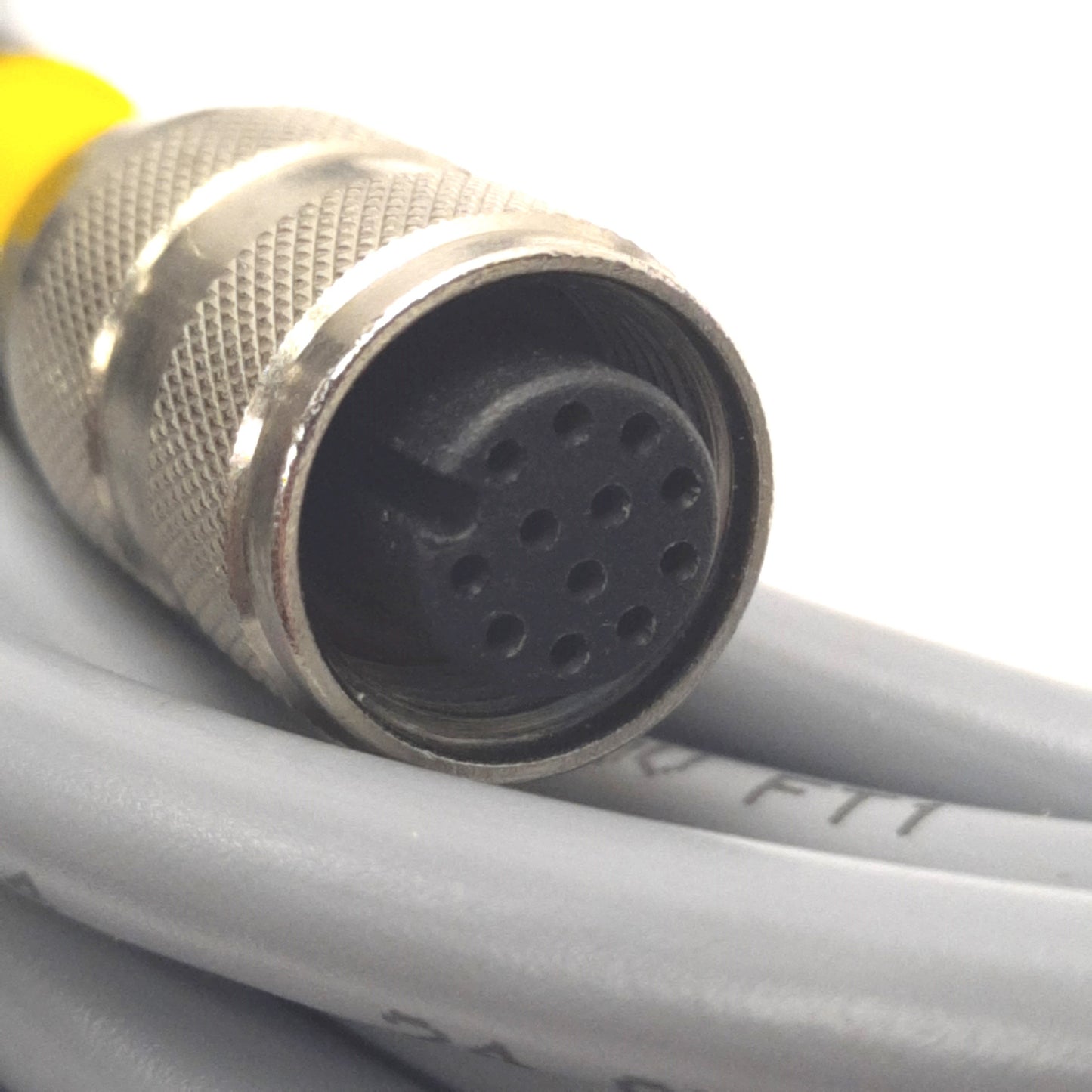 New Turck RK 10T-10 U-02592 Sensor & Actuator Cord M12 F 10-Pin to Leads, 10m 75v 2A