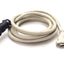 Used SMC AXT100-DS25-030 D-Sub Cable for Manifolds, DB25F to 5-Pin Circular, 3m