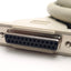 Used SMC AXT100-DS25-030 D-Sub Cable for Manifolds, DB25F to 5-Pin Circular, 3m