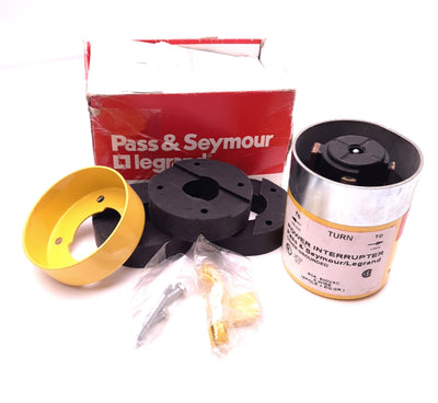 New Pass & Seymour 26526 Power Interrupting Plug 600VAC, 60A, 4 Pole, 5 Wire