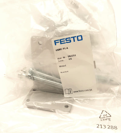 New Festo VAME-P1-A 542251 Mounting Bracket, CRC 1 Low Corrosion Stress, for VPPM