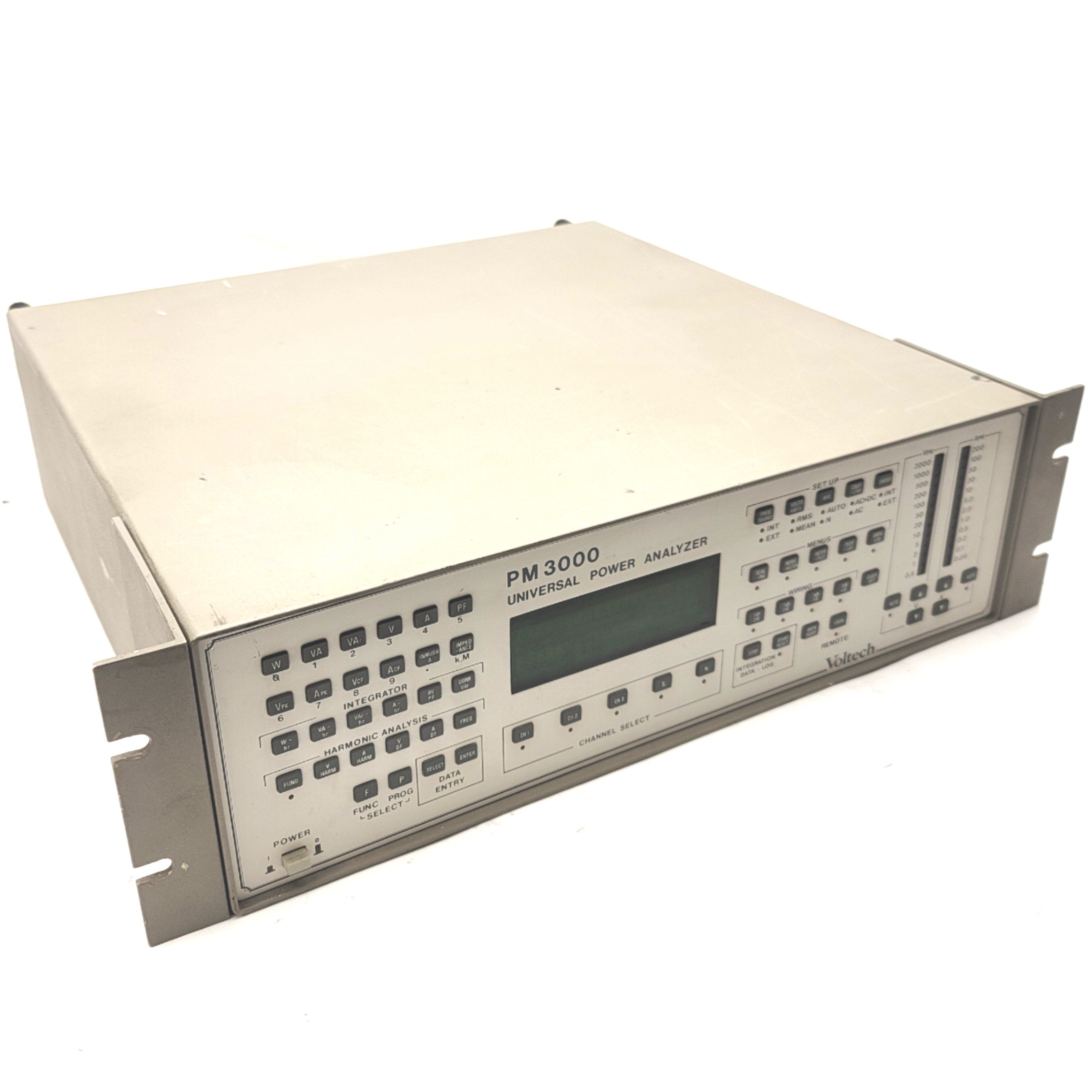 Voltech PM3000 Universal Power Analyzer 3-Channel, 0.5V-2000Vpk, 0.05A ...