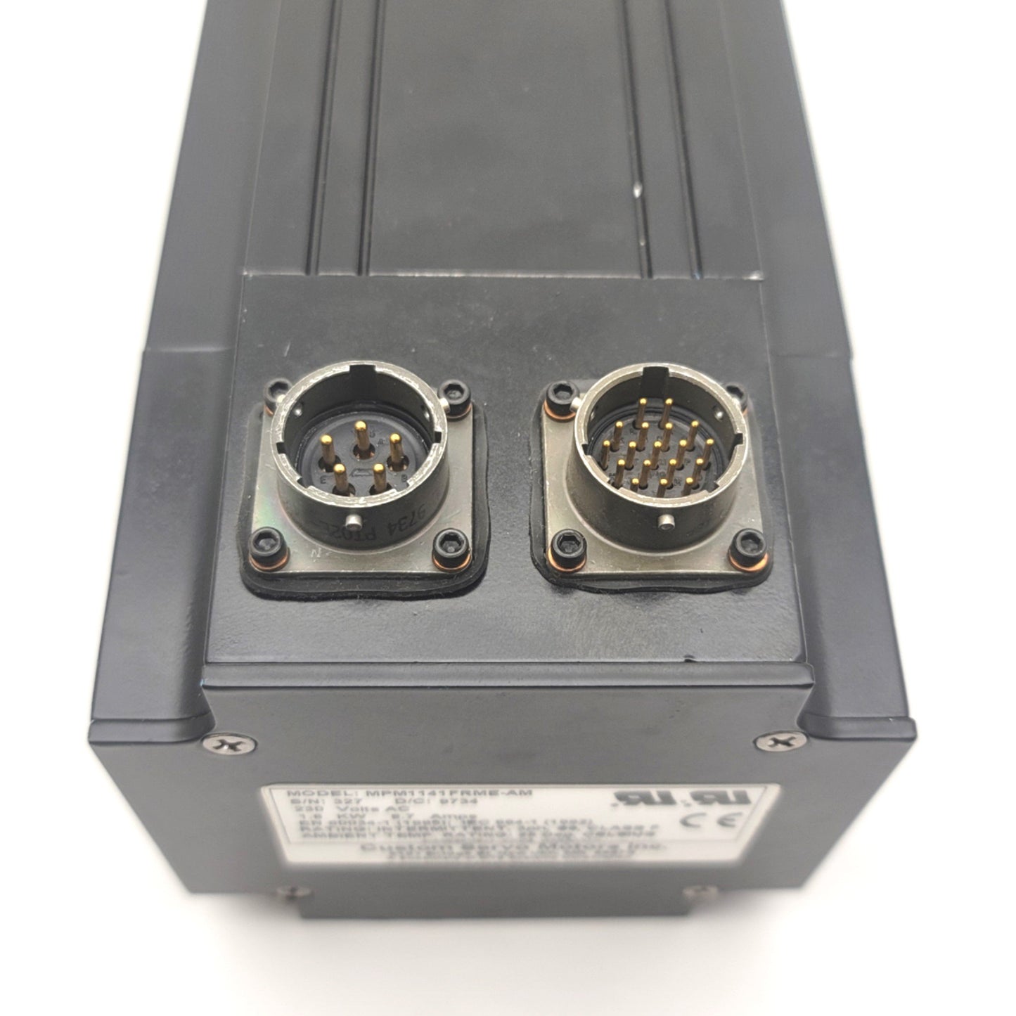 Used Parker MTS MPM1141FRME-AM MaxPlus Servo Motor 230VAC, 8.7A, 1.6kW, NEMA 56