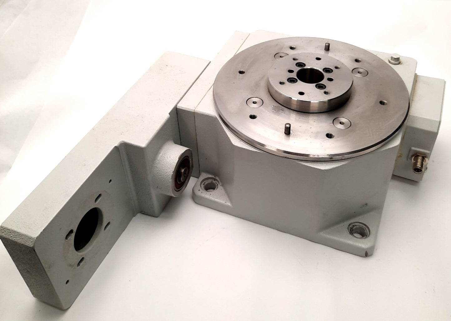 Used Weiss TC0220T-74 Rotary Indexing Table 220mm Flange, 63/71 Motor, 145 Nm