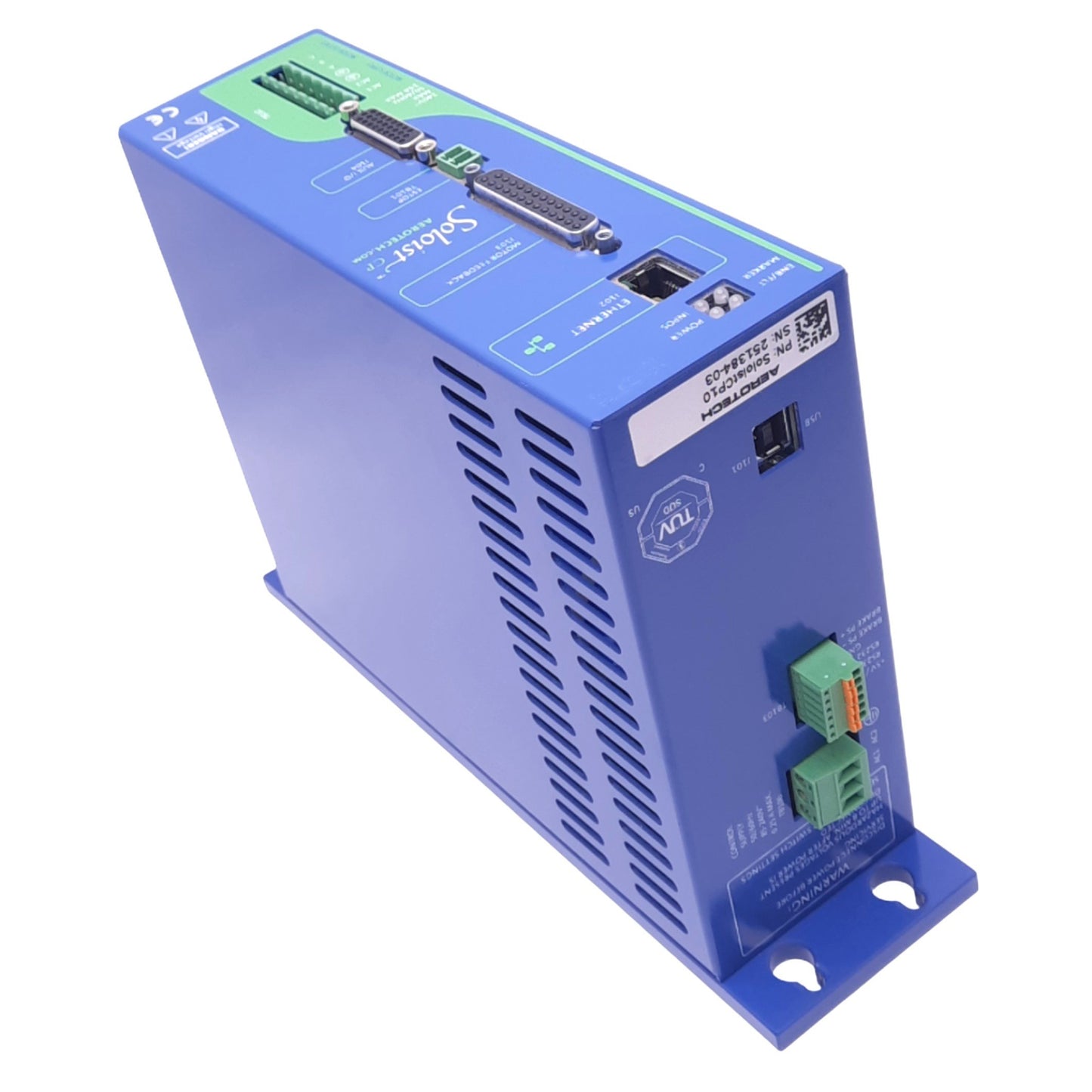 Used Aerotech SOLOISTCP10 Soloist CP Servo Drive Out: 3Ø 340VDC 10A In: 1Ø 240VAC