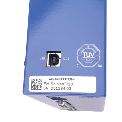 Used Aerotech SOLOISTCP10 Soloist CP Servo Drive Out: 3Ø 340VDC 10A In: 1Ø 240VAC