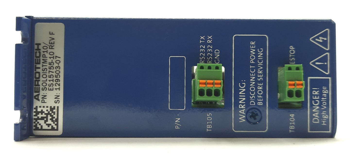 Used Aerotech SOLOISTMP10 Soloist MP Motor Drive, 1-Axis, 10-80VDC 10A Output