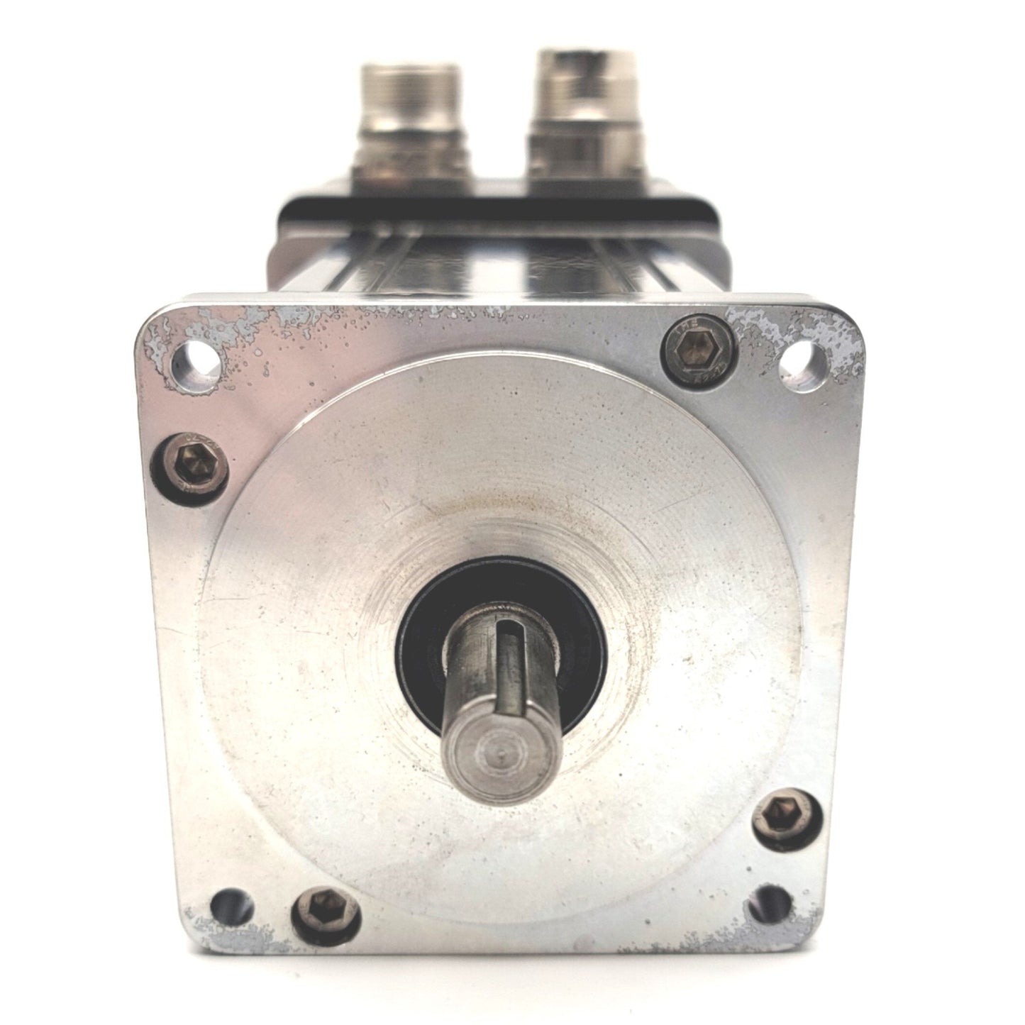 Used Parker MTS MPM891ASG6JN5N MaxPlus Servo Motor 230VAC, 2.7A, 0.62kW, 1/2" Shaft