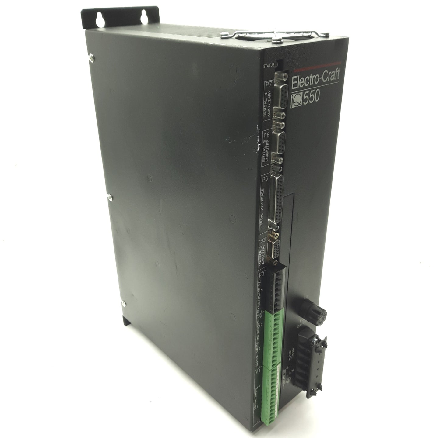 Used Electro-Craft PCM-550 Rev 13 IQ-550 Servo Controller 120/240VAC 2/1A