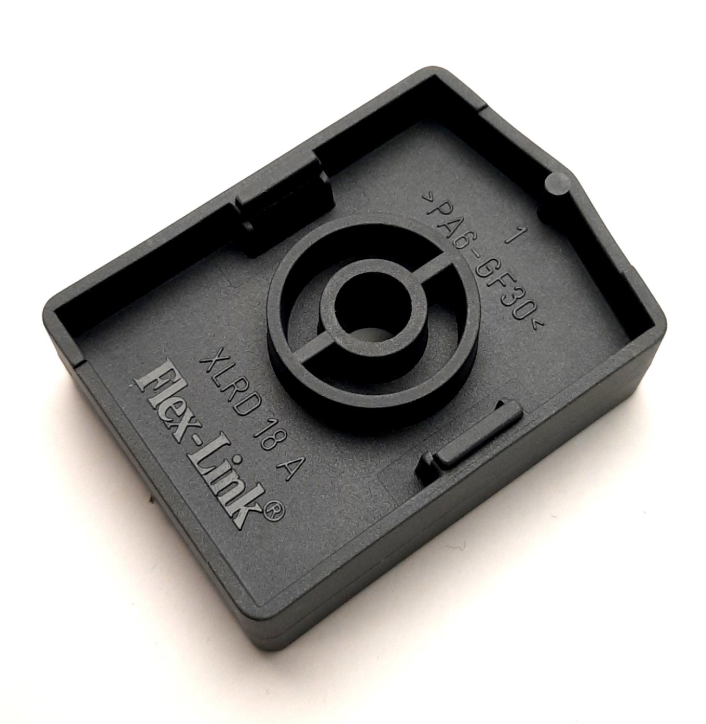 New Lot of 10 FlexLink XLRD 18 A Distance Piece Type A 60mm x 44mm, 11mm Diameter