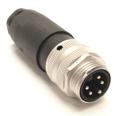 New Siemens 1P 6GK1905-0FA00 BFOC Connector 7/8" 5-Pin Male Plug with Axial Outlet