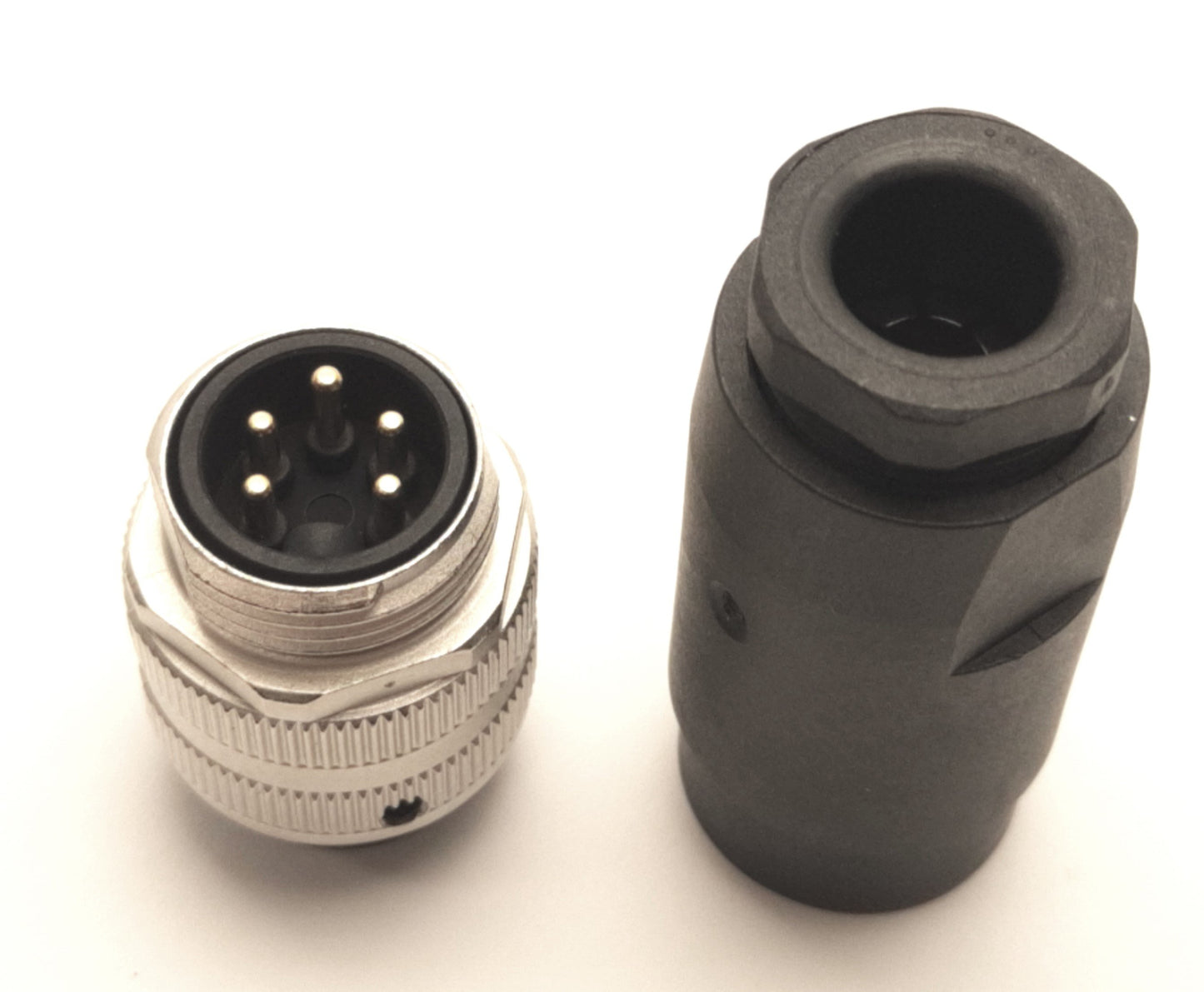 New Siemens 1P 6GK1905-0FA00 BFOC Connector 7/8" 5-Pin Male Plug with Axial Outlet