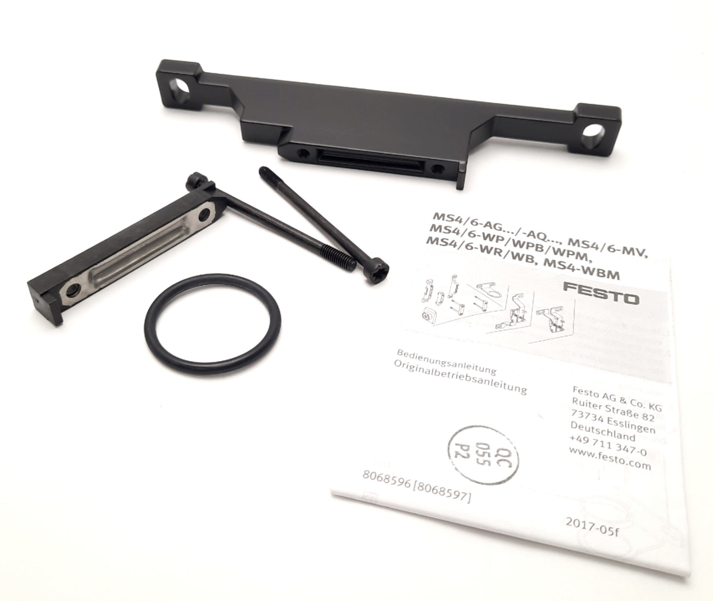 New Festo MS6-WP 532195 Mounting Bracket Size 6, Series MS, Aluminum