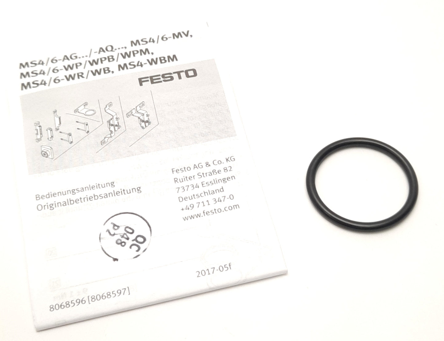 New Lot of 4 Festo MS6-MV 532799 MS6-MV1 Module Connector MS Series, Size 6