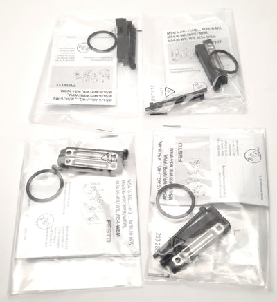 New Lot of 4 Festo MS6-MV 532799 MS6-MV1 Module Connector MS Series, Size 6