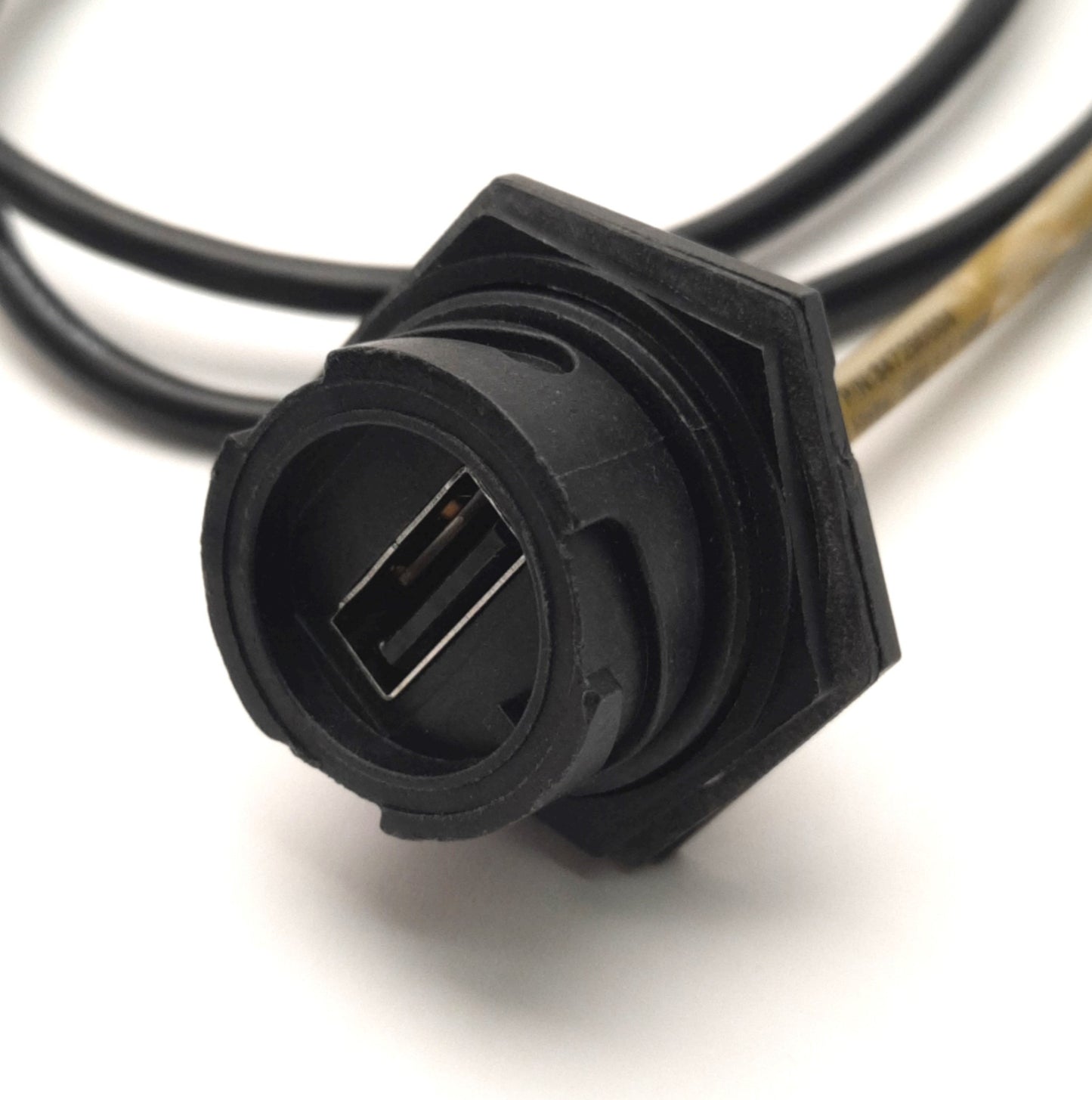 New Molex 847290004 USB 2.0 Panel Receptacle Cord, 0.8m, Male to Female, USB-A