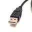 New Molex 847290004 USB 2.0 Panel Receptacle Cord, 0.8m, Male to Female, USB-A