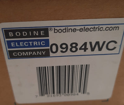 New Bodine 0984 WC / 0984WC Terminal Box Kit for 34R 42R and 48R Motor/Gear Motor