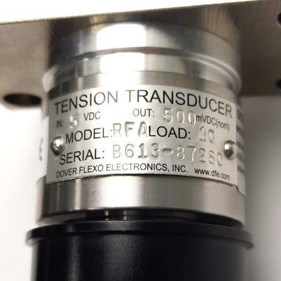 Dover Flexo RFA0-FL-10-R2 Ribbon Wheel Tension Transducer, 5v In 500mv Out DC