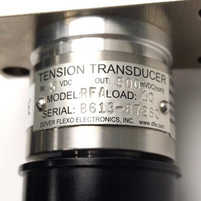 New Dover Flexo RFA0-FL-10-R2 Ribbon Wheel Tension Transducer, 5v In 500mv Out DC