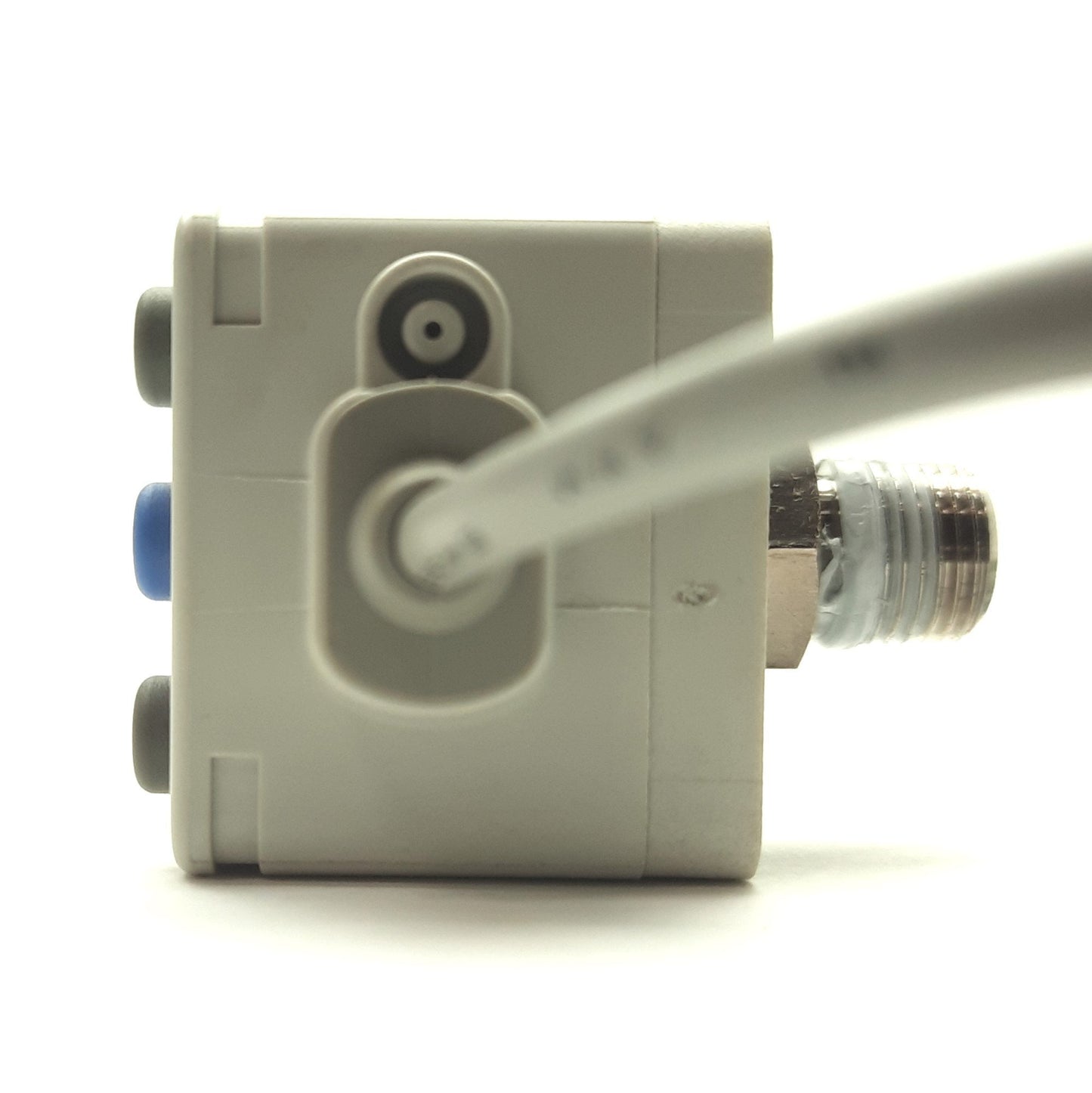 Used SMC ISE40A-01-V Digital Pressure Switch, -0.1 to 1.0MPa, PNP, 1/8"NPT, 12-24VDC