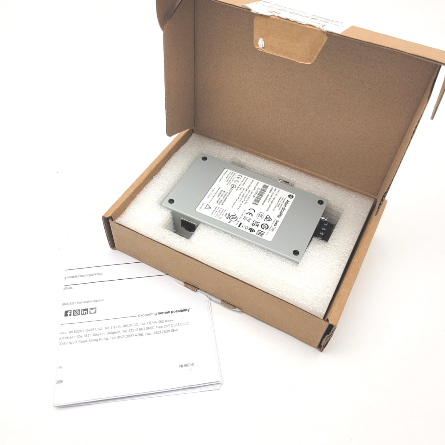 New – Open box Allen Bradley 1783-US5T Ser B Stratix 2000 Unmanaged EtherNet Switch 5-Port RJ45