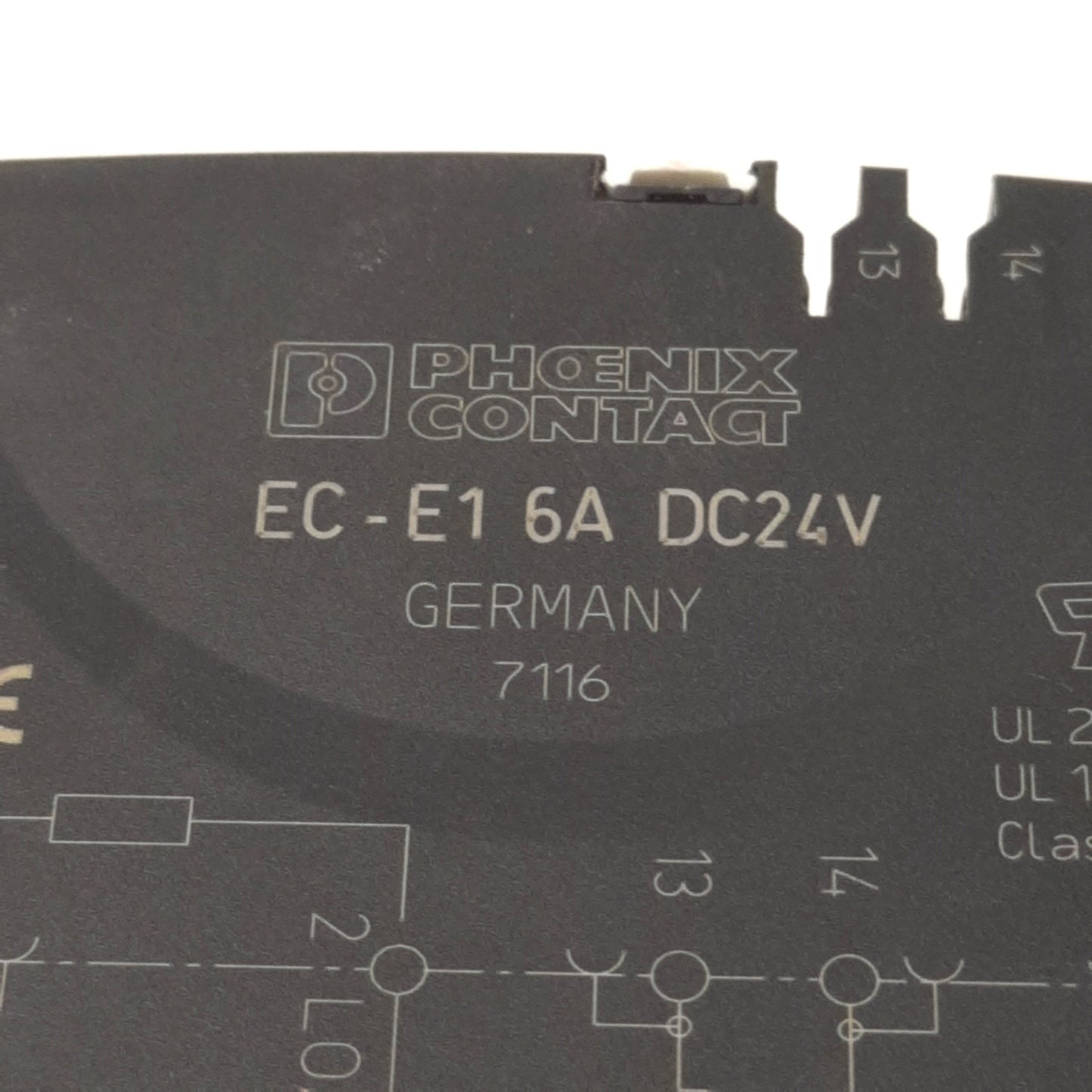 New Phoenix Contact EC-E1 6A DC24V Electronic Circuit Breaker Signal & NO Contact 6A