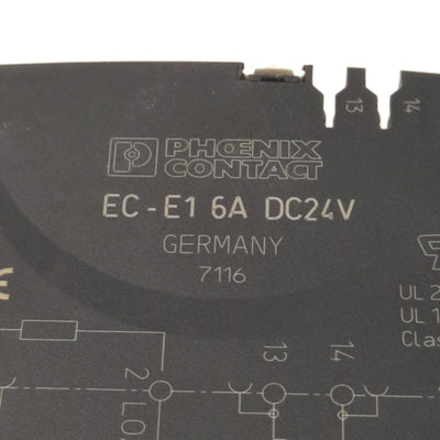 New Phoenix Contact EC-E1 6A DC24V Electronic Circuit Breaker Signal & NO Contact 6A