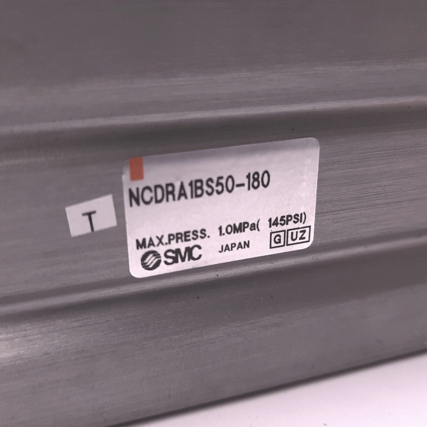 Used SMC NCDRA1BS50-180 Rack & Pinion Rotary Actuator Single Rod 2" Bore 145Psi