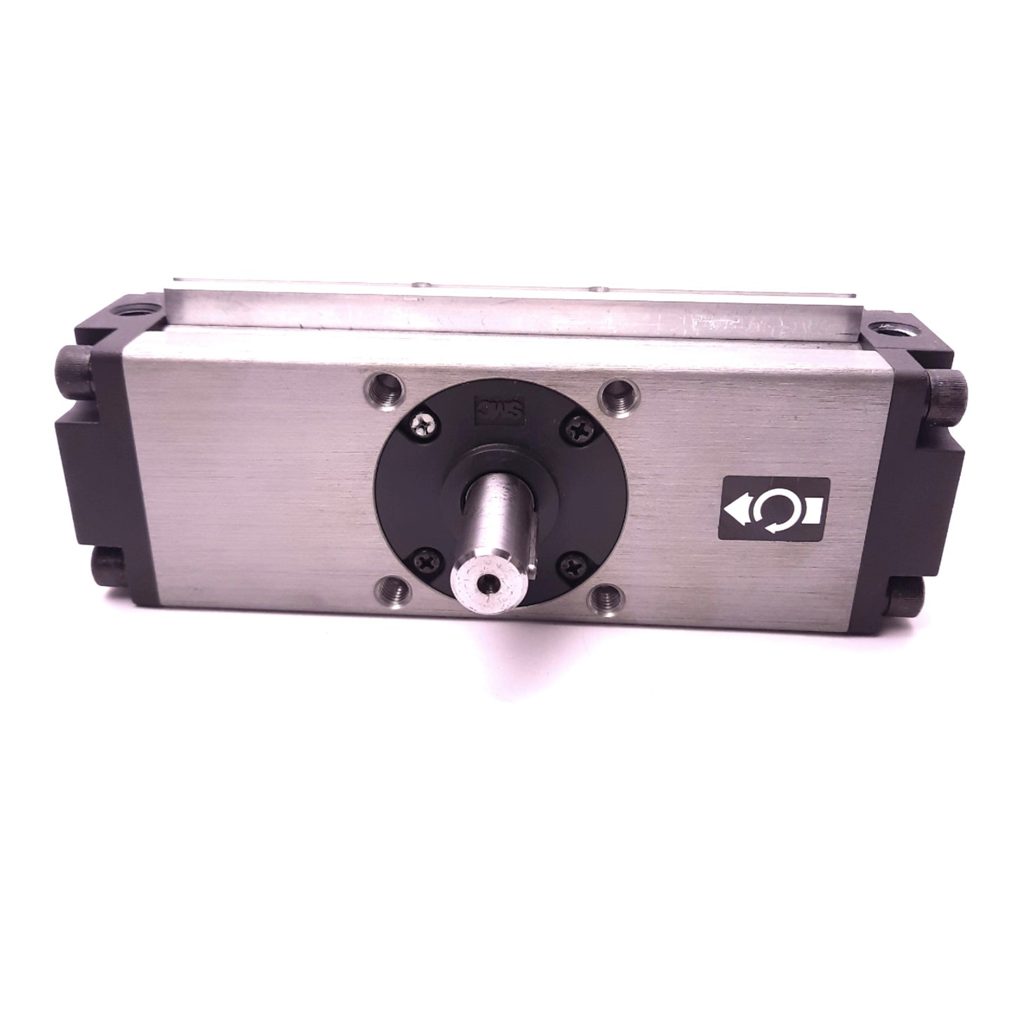 Used SMC NCDRA1BS50-180 Rack & Pinion Rotary Actuator Single Rod 2" Bore 145Psi