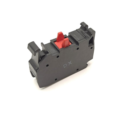 Used Allen Bradley 800F-Q01 Series A, Auxiliary Contact Block, 300V 10 A 1 N.C 22 mm