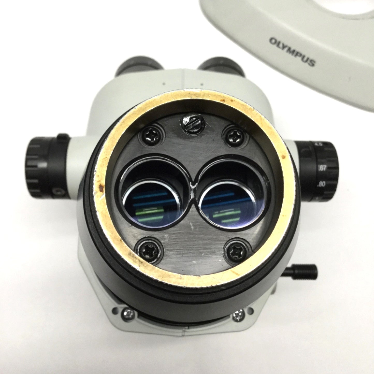 Used Olympus SZ61TR Trinocular Stereo Microscope 0.67-4.5x Zoom w/10X Eyepieces