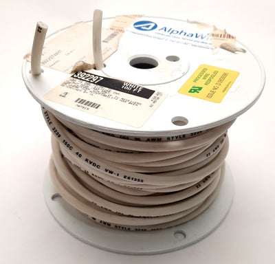 New Alpha Wire 392297 Single Conductor Cable 100Ft, 7/30 TC, 2.5mm Silicone Ins