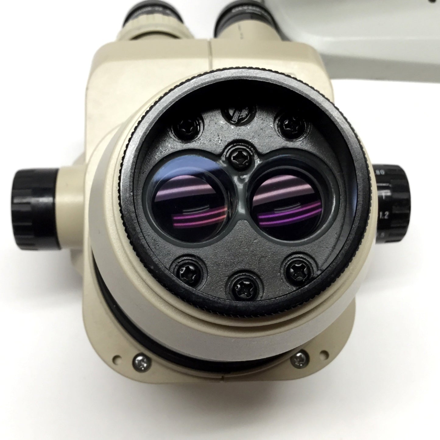 Used Olympus SZ4045 Binocular Stereo Microscope 0.67-4X Zoom w/ 10X Eyepieces & Stand