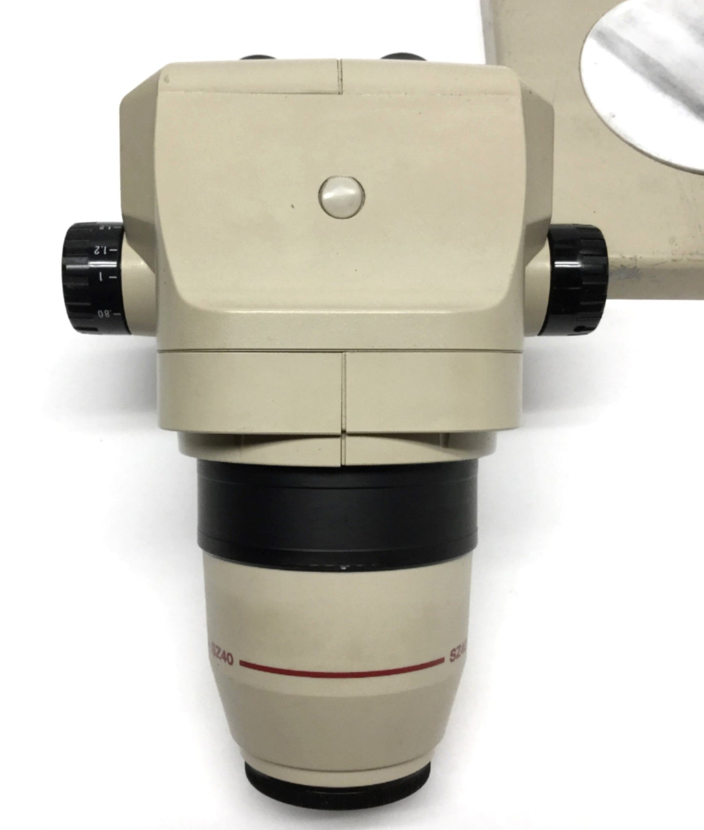 Used Olympus SZ4045 Binocular Stereo Microscope 0.67-4X Zoom w/ 10X Eyepieces & Stand